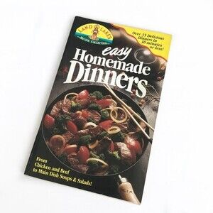 Land O Lakes Easy Homemade Dinners 49105 Vintage Softcover Cookbook 1993